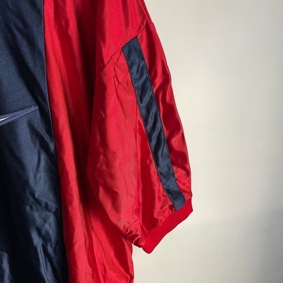 VTG 90s Nike Swoosh Pullover Satin Color Block - Picture 3 of 5